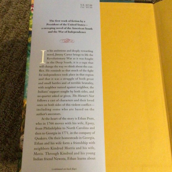 The Hornet's Nest. A Novel of the Revolutionary War by Jimmy Carter - Picture 6 of 10